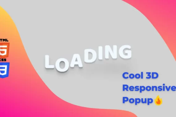 3D Bounce loading animation using CSS