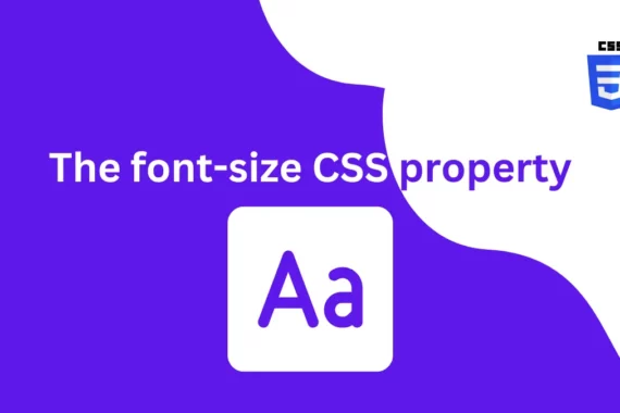 The font-size CSS property